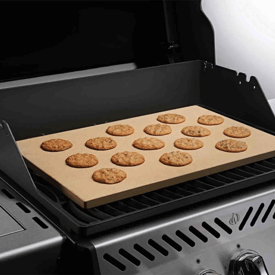 Piatră pizza dreptunghiulară 51x34 cm Napoleon 70008 lifestyle2