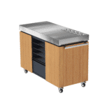 Masă mobilă pregătire pizza, Everdure by Heston Blumenthal