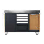 Masă mobilă pregătire pizza, Everdure by Heston Blumenthal