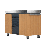 Masă mobilă pregătire pizza, Everdure by Heston Blumenthal