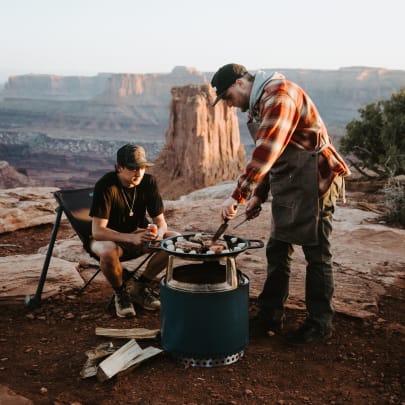 Set grătar cu suport Bonfire, Solo Stove