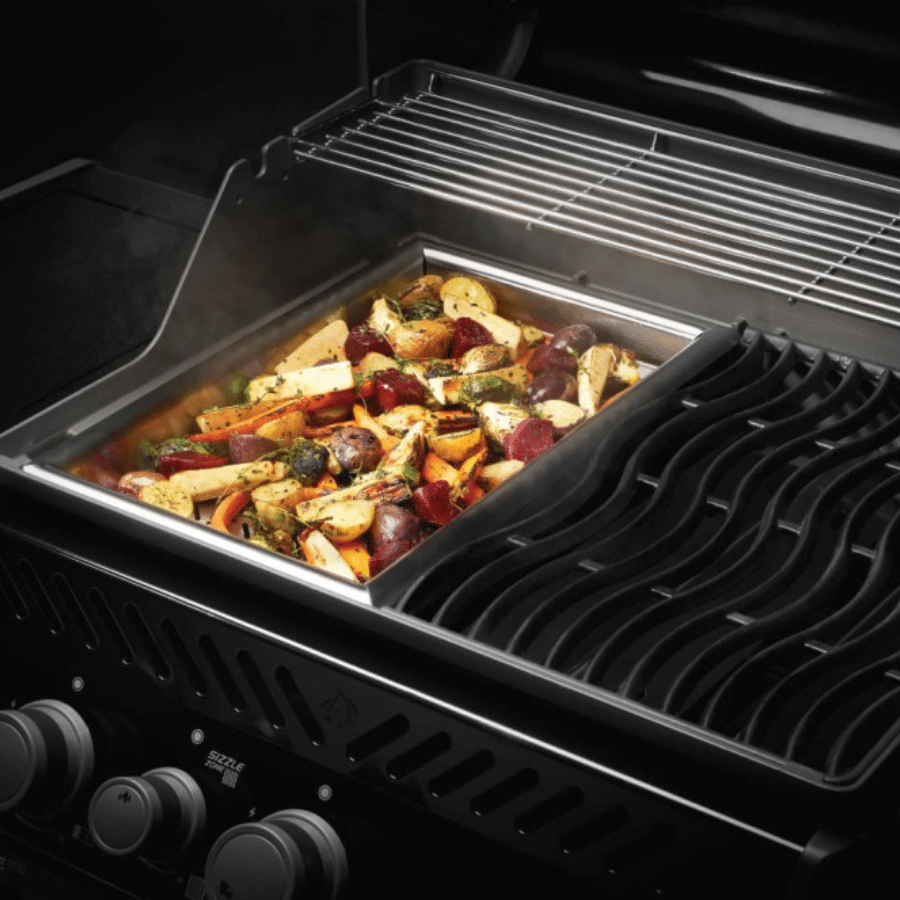 Tavă dreptunghiulară legume inox, Napoleon