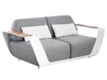 Mobilier gradina Onda canapea 2 locuri 2 fotolii masuta Higold 2042300