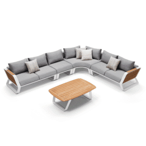 Mobilier gradina Wing coltar 5 locuri masuta iaht Higold 204970