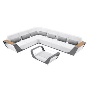 Mobilier gradina de lux Onda coltar si masuta Higold 204260