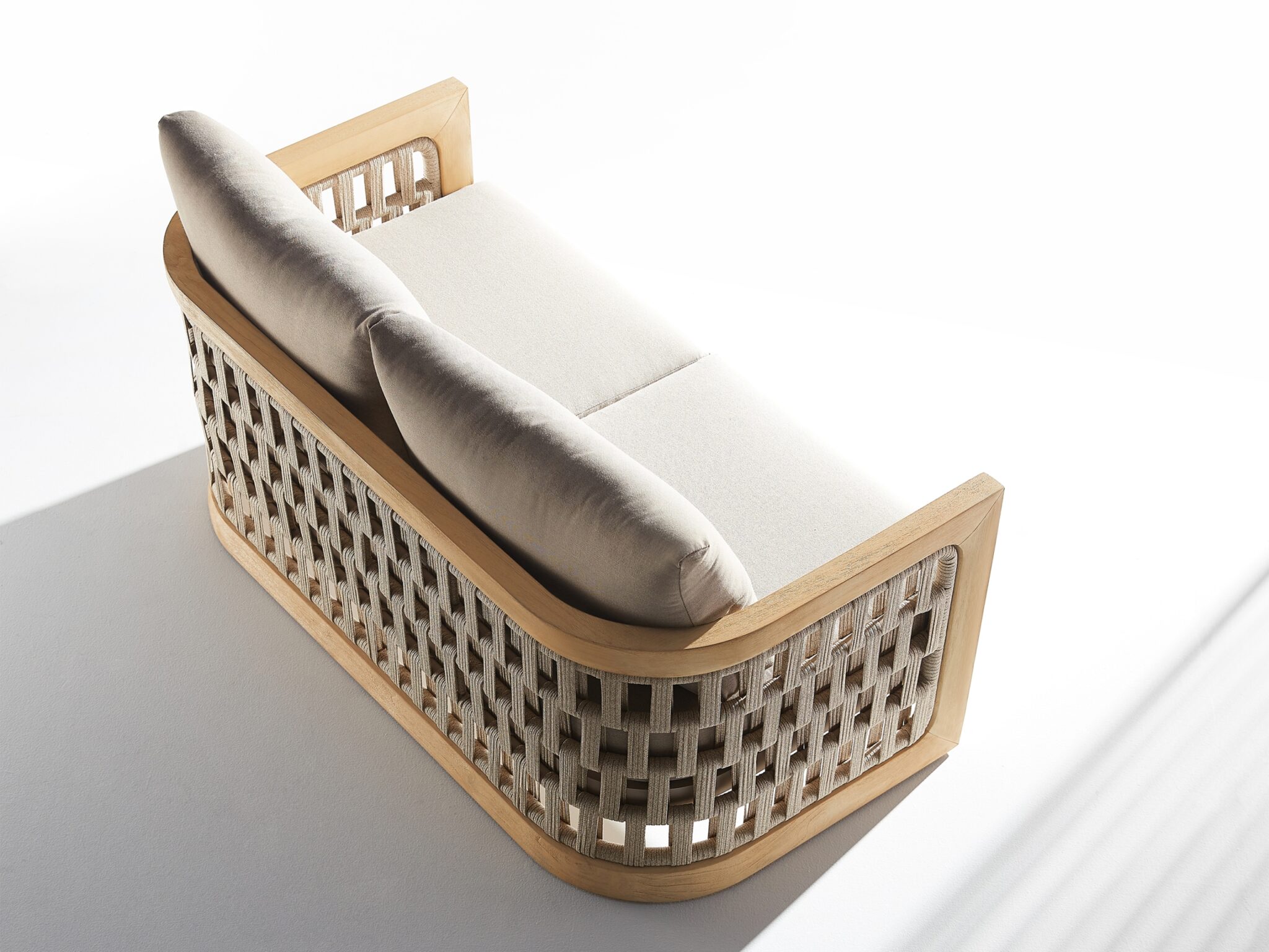 Mobilier gradina Riva canapea 2 locuri 2 fotolii masuta Higold 206410