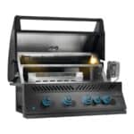 Grătar incorporabil gaz 700 Negru Mat Napoleon BIG32RBPMK-1