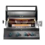 Grătar incorporabil gaz 700 Negru Mat Napoleon BIG32RBPMK-1