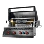 Grătar incorporabil gaz 700 Negru Mat Napoleon BIG32RBPMK-1