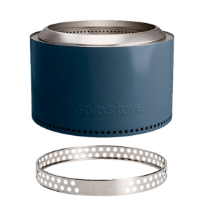 Vatră de foc Yukon cu stand 2.0 albastru, Solo Stove